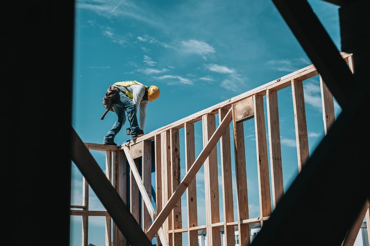 Second-floor framing